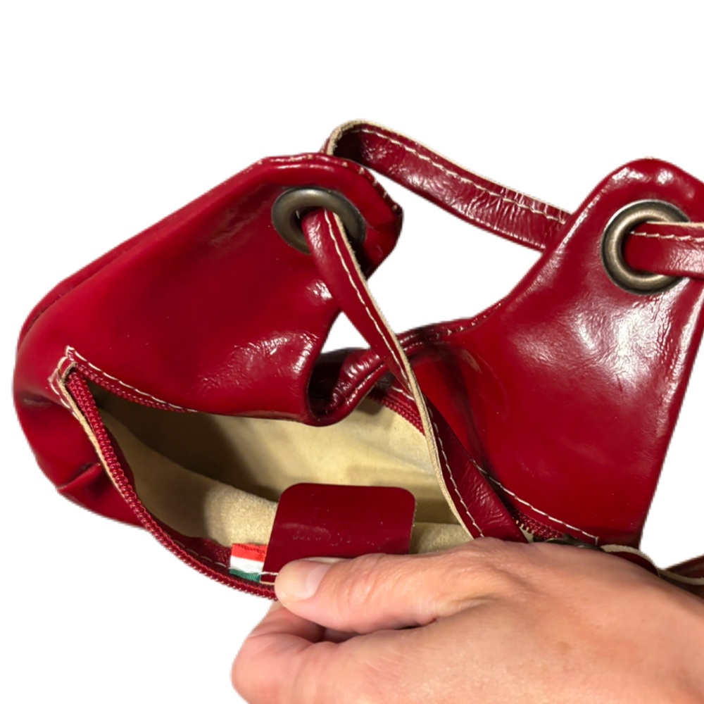 ANNA CECERE Made in Italy genuine leather purse - Picture 4 of 11